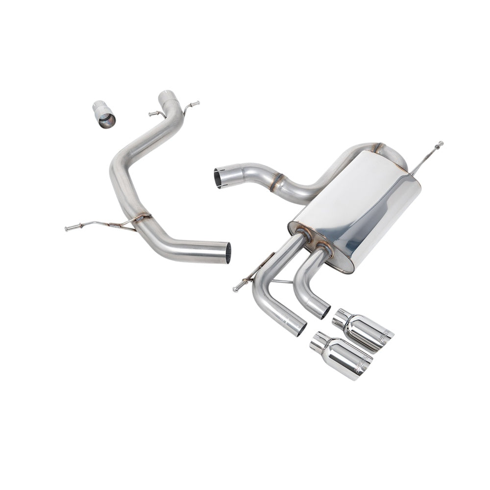 Milltek Cat Back Exhaust Volkswagen Golf Mk6 GT 1.4 TSI 160PS 09-13-Exhaust System-carbonizeduk
