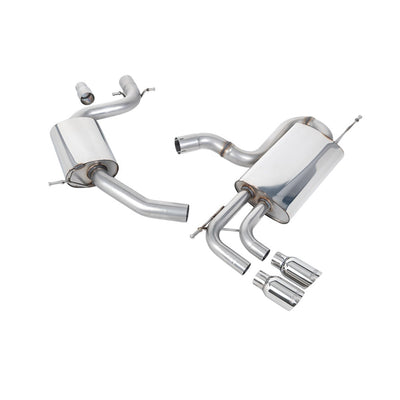 Milltek Cat Back Exhaust Volkswagen Golf Mk6 GT 1.4 TSI 160PS 09-13-Exhaust System-carbonizeduk