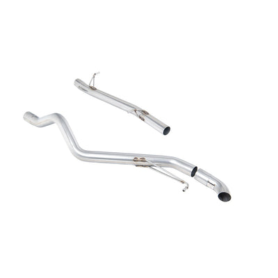 Milltek Cat Back Exhaust Volkswagen Transporter \ Caravelle T5 SWB 2.0 (140ps) 2WD and 4MOTION 10-15-Exhaust System-carbonizeduk
