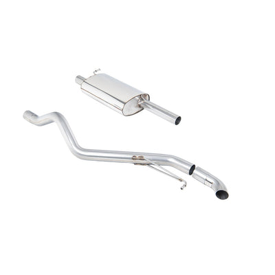 Milltek Cat Back Exhaust Volkswagen Transporter \ Caravelle T5 SWB 2.5 TDi (130ps and 174ps) 2WD and 4MOTION 03-09-Exhaust System-carbonizeduk