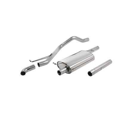 Milltek Cat Back Exhaust Volkswagen Transporter \ Caravelle T5 LWB 1.9 TDi (85ps and 104ps) 2WD and 4MOTION 03-09-Exhaust System-carbonizeduk