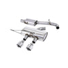 Milltek Cat Back Exhaust Volkswagen Golf Mk6 R 2.0 TFSi 270PS 09-13-Exhaust System-carbonizeduk