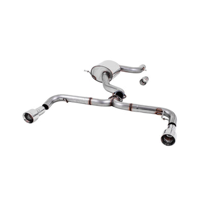 Milltek Cat Back Exhaust Volkswagen Golf Mk6 GTi 2.0 TSI 210PS 09-13-Exhaust System-carbonizeduk