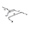 Milltek Cat Back Exhaust Volkswagen Scirocco GT 2.0 TSi 200PS 08-16-Exhaust System-carbonizeduk