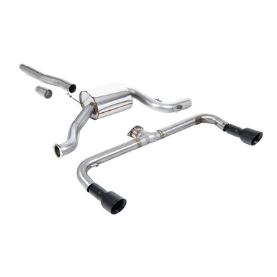 Milltek Cat Back Exhaust Volkswagen Scirocco GT 2.0 TSi 200PS 08-16-Exhaust System-carbonizeduk