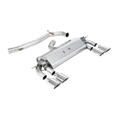 Milltek Cat Back Exhaust Volkswagen Golf Mk7 R 2.0 TSI 300PS (ECE Approved and 76.2mm Systems) 14-16-Exhaust System-carbonizeduk