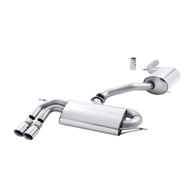 Milltek Cat Back Exhaust Volkswagen Golf Mk5 GTi 2.0T FSI 04-09-Exhaust System-carbonizeduk