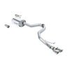 Milltek Cat Back Exhaust Volkswagen Jetta Mk6 GLI 2.0 TSI 11-14-Exhaust System-carbonizeduk