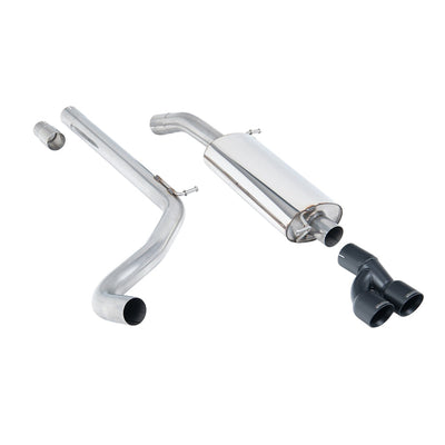 Milltek Cat Back Exhaust Volkswagen Polo R WRC 13-14-Exhaust System-carbonizeduk