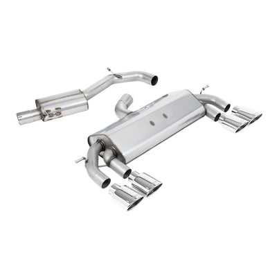 Milltek Cat Back Exhaust Volkswagen Golf Mk7 R 2.0 TSI 300PS (ECE Approved and 76.2mm Systems) 14-16-Exhaust System-carbonizeduk