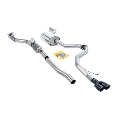 Milltek Turbo-back including Hi-Flow Sports Cat Exhaust Volkswagen Jetta Mk6 GLI 2.0 TSI 11-14-Manifolds, Decats & Sports Cats-carbonizeduk