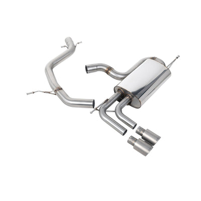 Milltek Cat Back Exhaust Volkswagen Golf Mk5 GTi Edition 30 2.0T FSi 230PS 06-09-Exhaust System-carbonizeduk