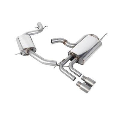 Milltek Cat Back Exhaust Volkswagen Golf Mk5 GTi Edition 30 2.0T FSi 230PS 06-09-Exhaust System-carbonizeduk