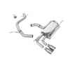 Milltek Cat Back Exhaust Volkswagen Golf Mk6 GT 1.4 TSI 160PS 09-13-Exhaust System-carbonizeduk