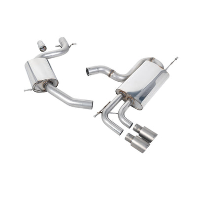 Milltek Cat Back Exhaust Volkswagen Golf Mk6 GT 1.4 TSI 160PS 09-13-Exhaust System-carbonizeduk