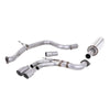Milltek Cat Back Exhaust Volkswagen Golf Mk7 GTD 2.0 TDI 185PS 13-16-Exhaust System-carbonizeduk