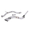 Milltek Cat Back Exhaust Volkswagen Golf Mk7 GTD 2.0 TDI 185PS 13-16-Exhaust System-carbonizeduk