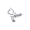 Milltek Cat Back Exhaust Volkswagen Golf Mk5 2.0 TDI 140PS 04-09-Exhaust System-carbonizeduk