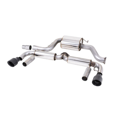 Milltek Cat Back Exhaust Volkswagen Beetle 2.0 TSI (A5 Chassis) 11-15-Exhaust System-carbonizeduk