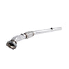 Milltek Large-bore Downpipe and De-cat Exhaust Skoda Octavia RS 1.8T 180 and 1.8T 150 98-06-Manifolds, Decats & Sports Cats-carbonizeduk