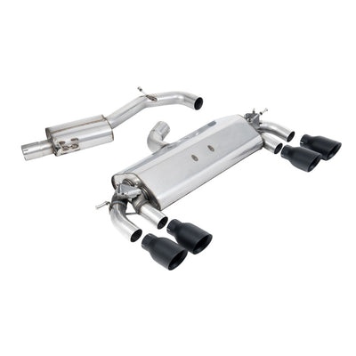 Milltek Cat Back Exhaust Volkswagen Golf Mk7 R 2.0 TSI 300PS (ECE Approved and 76.2mm Systems) 14-16-Exhaust System-carbonizeduk