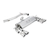 Milltek Cat Back Exhaust Volkswagen Golf Mk7 R 2.0 TSI 300PS (ECE Approved and 76.2mm Systems) 14-16-Exhaust System-carbonizeduk