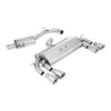 Milltek Cat Back Exhaust Volkswagen Golf Mk7 R 2.0 TSI 300PS (ECE Approved and 76.2mm Systems) 14-16-Exhaust System-carbonizeduk