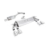 Milltek Cat Back Exhaust Volkswagen Golf Mk7.5 R 2.0 TSI 300PS (GPF Equipped Models Only) 76mm and EC Approved Systems 19-20-Exhaust System-carbonizeduk