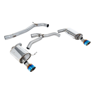 Milltek Cat Back Exhaust Volkswagen Golf Mk7 2.0 TFSi Alltrack / Estate / Station Wagon / Combi 4-Motion 16-21-Exhaust System-carbonizeduk