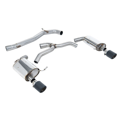 Milltek Cat Back Exhaust Volkswagen Golf Mk7 2.0 TFSi Alltrack / Estate / Station Wagon / Combi 4-Motion 16-21-Exhaust System-carbonizeduk
