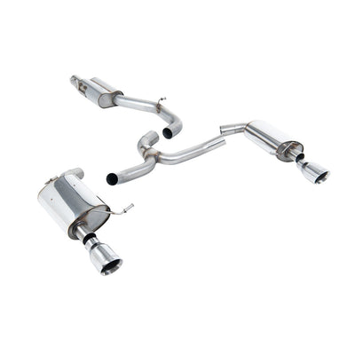 Milltek Cat Back Exhaust Volkswagen Golf Mk7 2.0 TFSi Alltrack / Estate / Station Wagon / Combi 4-Motion 16-21-Exhaust System-carbonizeduk