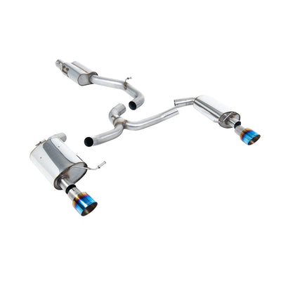 Milltek Cat Back Exhaust Volkswagen Golf Mk7 2.0 TFSi Alltrack / Estate / Station Wagon / Combi 4-Motion 16-21-Exhaust System-carbonizeduk