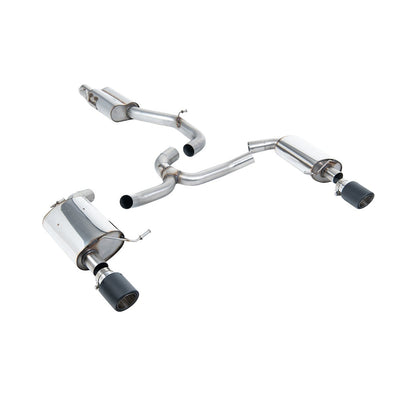 Milltek Cat Back Exhaust Volkswagen Golf Mk7 2.0 TFSi Alltrack / Estate / Station Wagon / Combi 4-Motion 16-21-Exhaust System-carbonizeduk