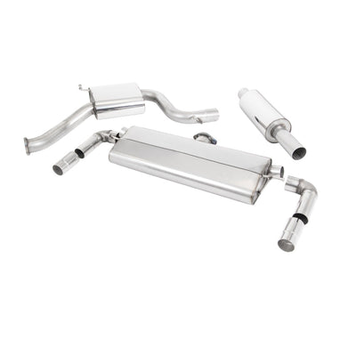 Milltek Cat Back Exhaust Volkswagen Golf Mk7.5 GTi (Non Performance Pack Models and Non-GPF Equipped Models Only) 17-18-Exhaust System-carbonizeduk