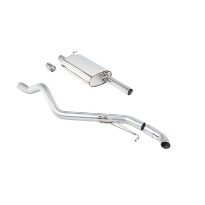 Milltek Cat Back Exhaust Volkswagen Transporter \ Caravelle T6 SWB 150PS and 204PS 2.0 TSI (Petrol) 2WD 17-25-Exhaust System-carbonizeduk