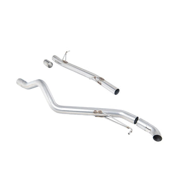 Milltek Cat Back Exhaust Volkswagen Transporter \ Caravelle T6 SWB 150PS and 204PS 2.0 TSI (Petrol) 2WD 17-25-Exhaust System-carbonizeduk
