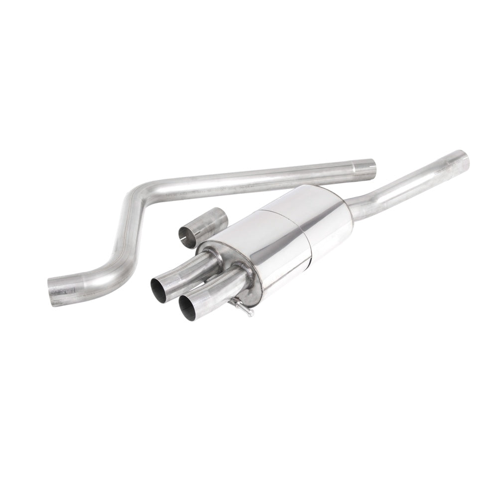 Milltek Cat Back Exhaust Volkswagen Polo GTI 2.0 TSI (AW 5-Door inc Facelift Models) GPF/OPF Models Only 19-25-Exhaust System-carbonizeduk