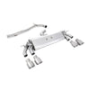 Milltek Cat Back Exhaust Volkswagen Golf Mk7.5 R 2.0 TSI 300PS (GPF Equipped Models Only) 76mm and EC Approved Systems 19-20-Exhaust System-carbonizeduk