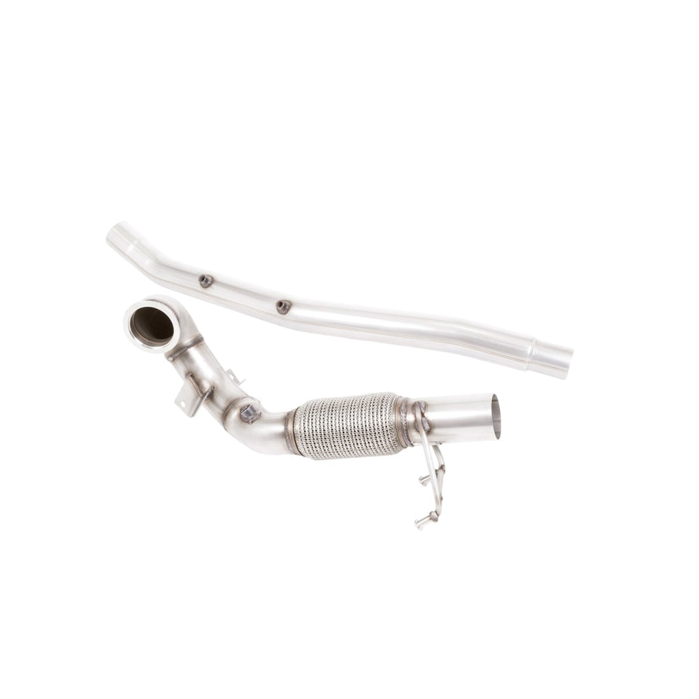Milltek Large-bore Downpipe and De-cat Exhaust Seat Ateca Cupra 300 4Drive (GPF/OPF Models Only NON MQB EVO 4) Inc Facelift Models 19-25-Manifolds, Decats & Sports Cats-carbonizeduk