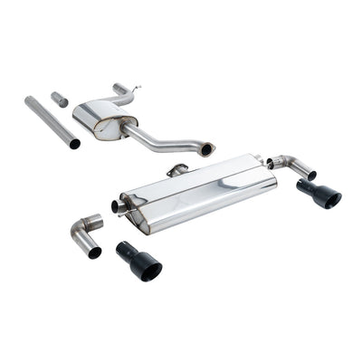 Milltek Cat Back Exhaust Volkswagen Golf Mk7.5 1.5TSI Evo GT and R-Line (Both GPF/OPF and Non GPF/OPF Models) 17-21-Exhaust System-carbonizeduk