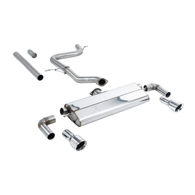 Milltek Cat Back Exhaust Volkswagen Golf Mk7.5 1.5TSI Evo GT and R-Line (Both GPF/OPF and Non GPF/OPF Models) 17-21-Exhaust System-carbonizeduk