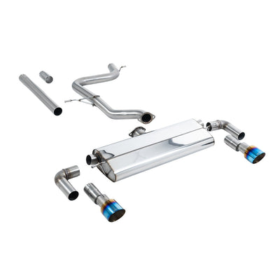 Milltek Cat Back Exhaust Volkswagen Golf Mk7.5 1.5TSI Evo GT and R-Line (Both GPF/OPF and Non GPF/OPF Models) 17-21-Exhaust System-carbonizeduk
