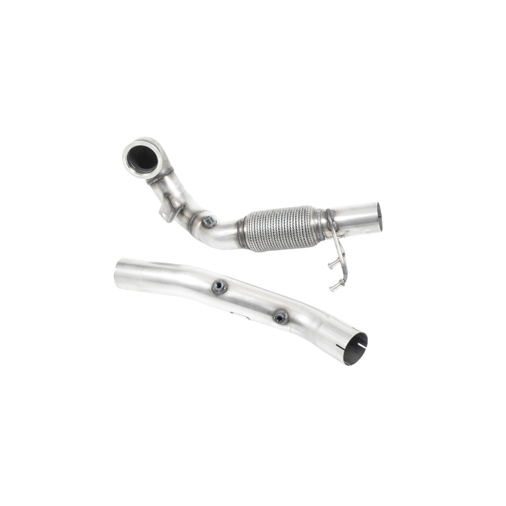 Milltek GPF/OPF Bypass Exhaust Volkswagen Golf Mk7.5 GTi (TCR and Performance Pack Models GPF/OPF Equipped Models Only) 19-20-Manifolds, Decats & Sports Cats-carbonizeduk