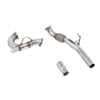 Milltek Large-bore Downpipe and De-cat Exhaust Volkswagen Up! GTI 1.0TSI 115PS (3 and 5-Door) 18-25-Manifolds, Decats & Sports Cats-carbonizeduk