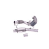 Milltek Hi-Flow Sports Cat and Downpipe Exhaust Audi A1 40TFSi 5-Door 2.0 (207PS) with OPF/GPF 19-25-Manifolds, Decats & Sports Cats-carbonizeduk