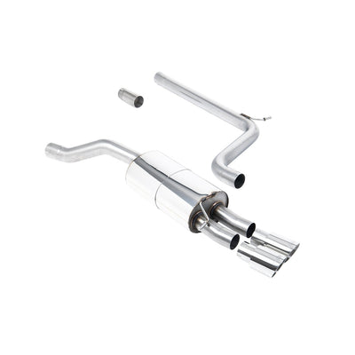 Milltek Cat Back Exhaust Volkswagen Polo GTI 2.0 TSI (AW 5-Door) Non GPF/OPF Models Only 18-19-Exhaust System-carbonizeduk