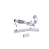 Milltek Large-bore Downpipe and De-cat Exhaust Audi A1 40TFSi 5-Door 2.0 (207PS) with OPF/GPF 19-25-Manifolds, Decats & Sports Cats-carbonizeduk