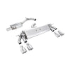 Milltek Cat Back Exhaust Volkswagen Golf Mk7.5 R 2.0 TSI 300PS (GPF Equipped Models Only) 76mm and EC Approved Systems 19-20-Exhaust System-carbonizeduk