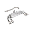 Milltek Cat Back Exhaust Volkswagen Golf Mk7.5 R 2.0 TSI 300PS (GPF Equipped Models Only) 76mm and EC Approved Systems 19-20-Exhaust System-carbonizeduk