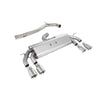 Milltek Cat Back Exhaust Volkswagen Golf Mk7.5 R 2.0 TSI 300PS (GPF Equipped Models Only) 76mm and EC Approved Systems 19-20-Exhaust System-carbonizeduk